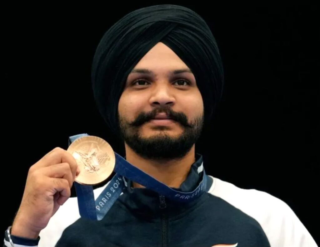 Sarabjot Singh Olympic Medal
